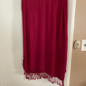 Red “Pashmina” Scarf